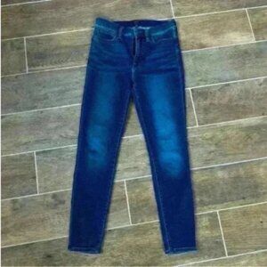 J. Crew 9" High Rise Skinny Ankle Jeans Women size 27 Stretch Denim Style AS161